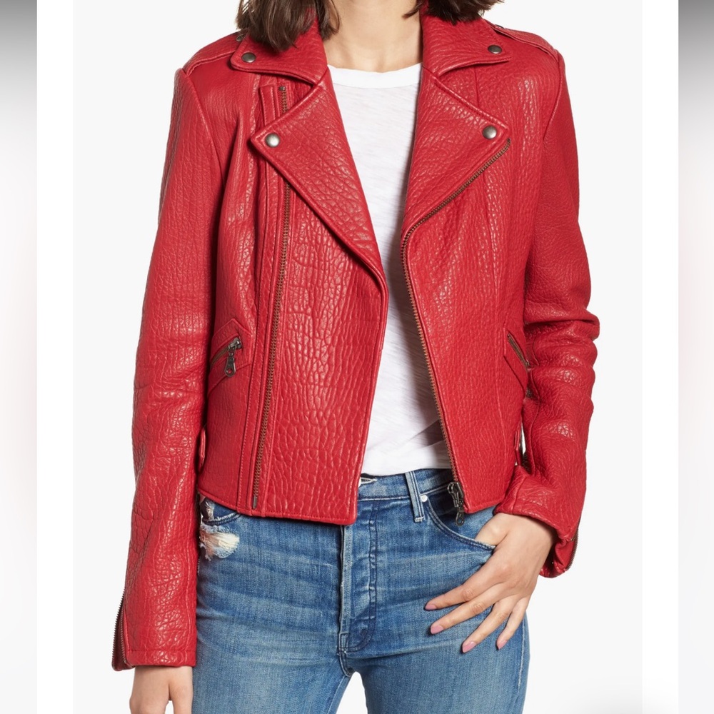 leather jacket - Picture 5 of 9
